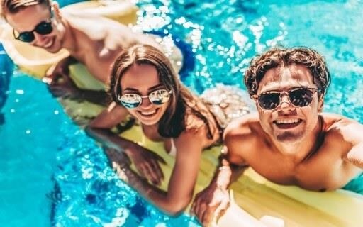 People in Pool