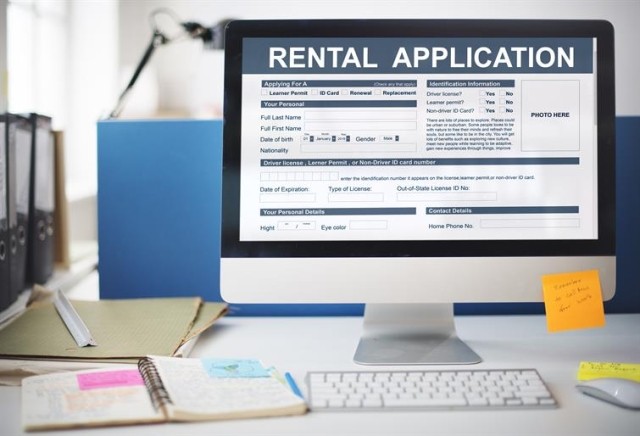 rental application online