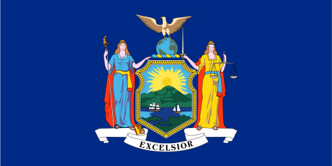 New York flag