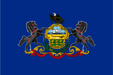 Pennsylvania flag