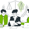 people discussing laws